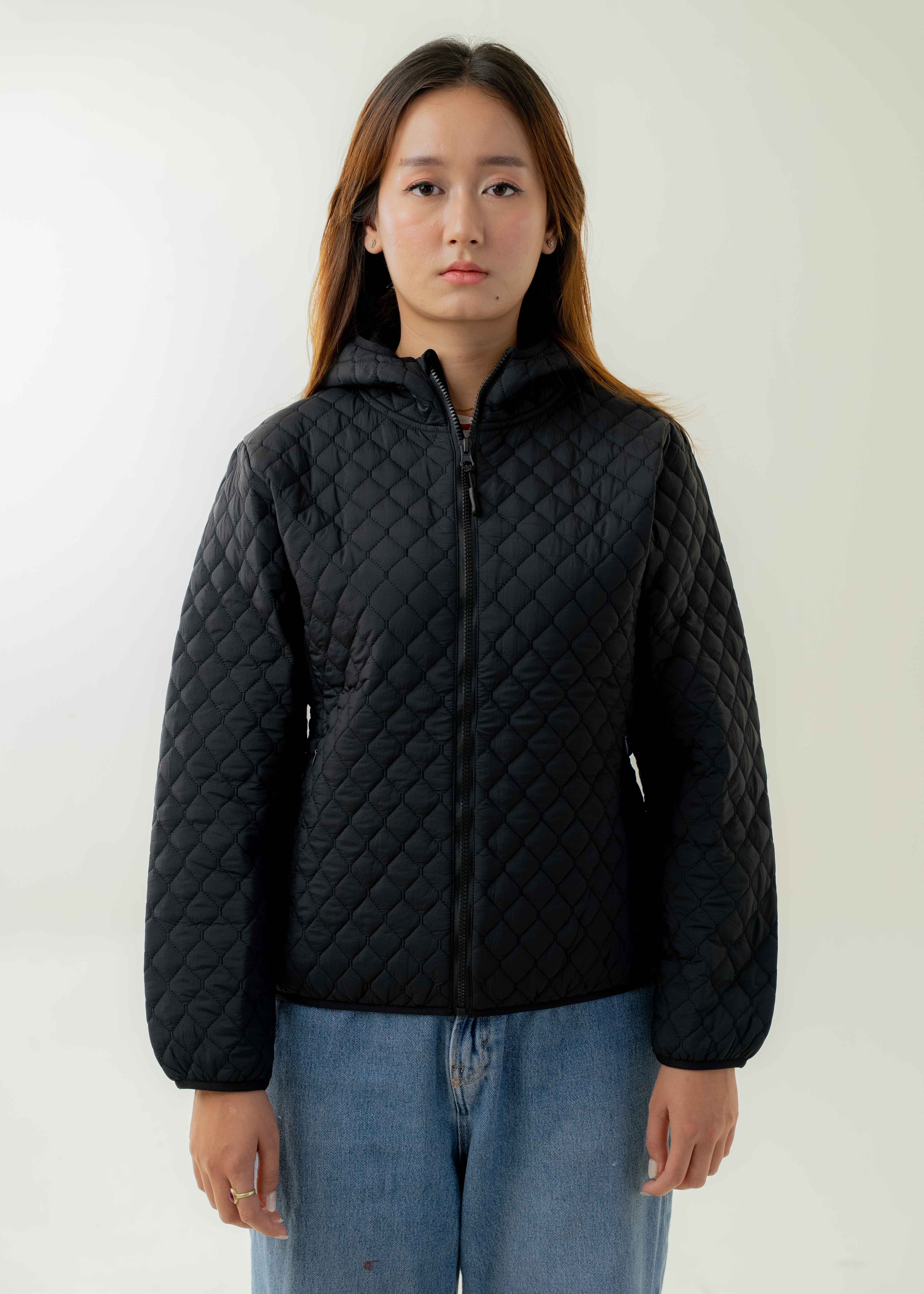 Women's Mountain Creek Insulated Crepe Taffeta 250 GSM Primaloft Jacket-0