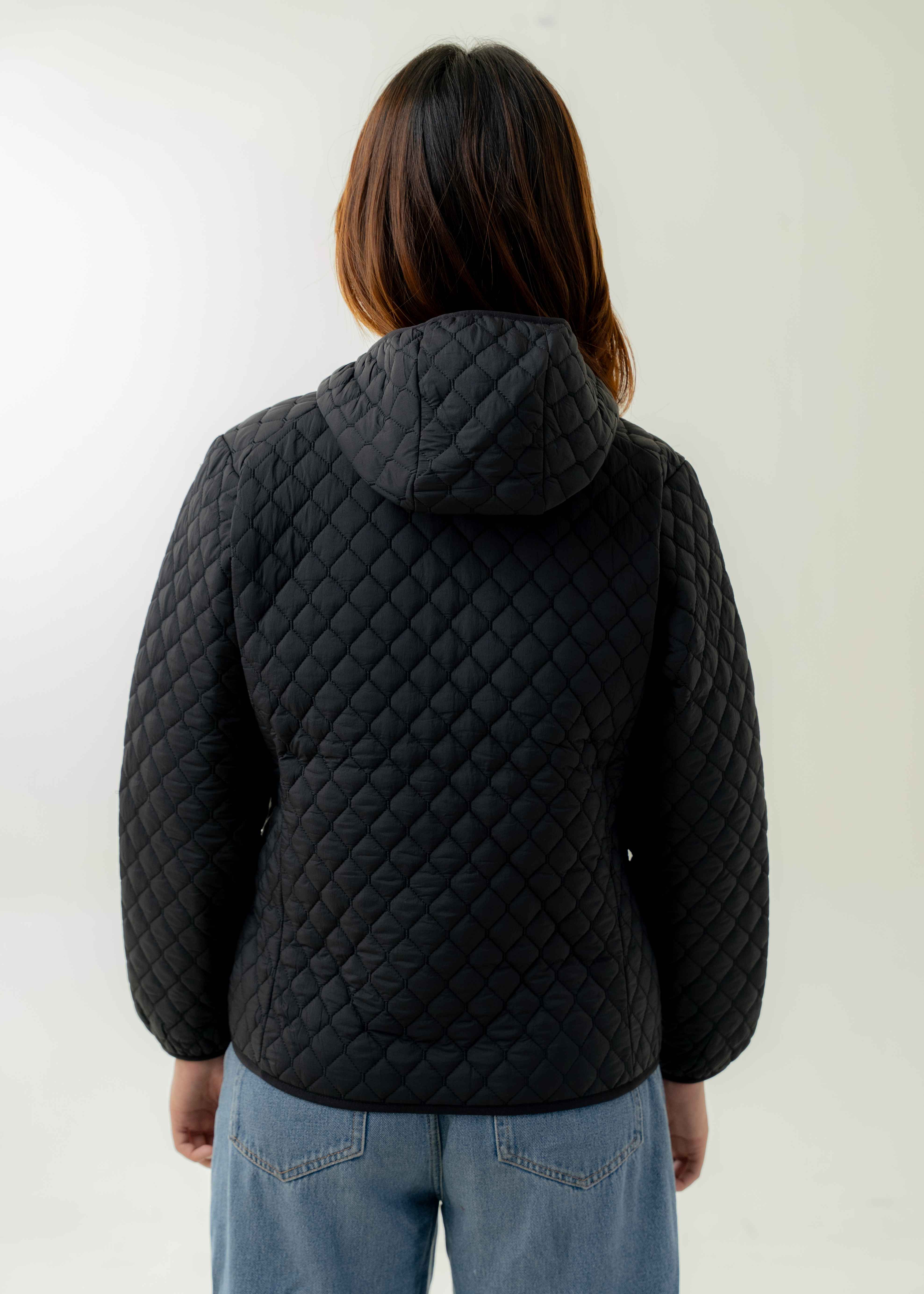 Women's Mountain Creek Insulated Crepe Taffeta 250 GSM Primaloft Jacket-2